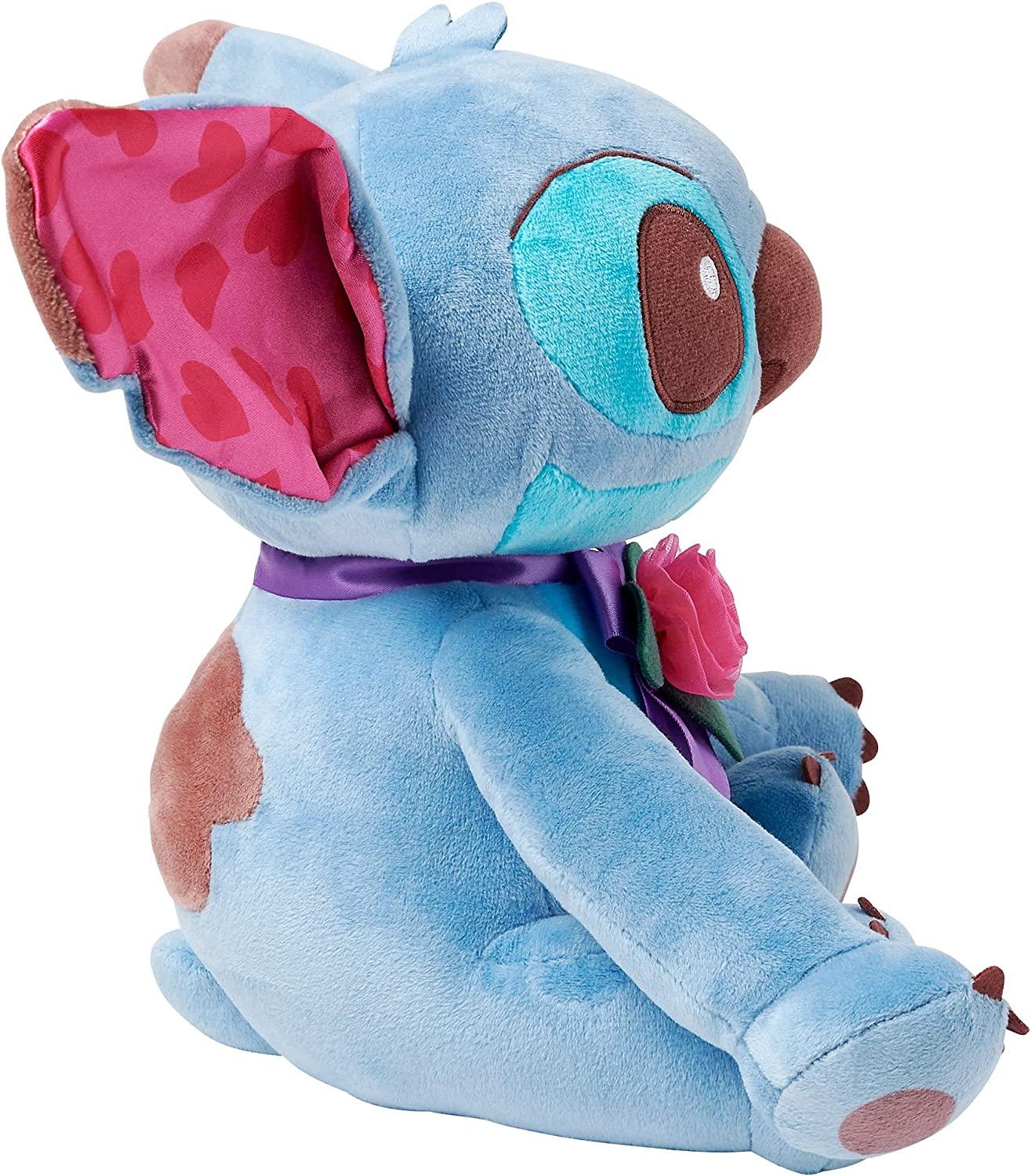 Disney Official Lilo &  Stitch Sweetheart 28cm Valentines Day Medium Soft Plush Toy