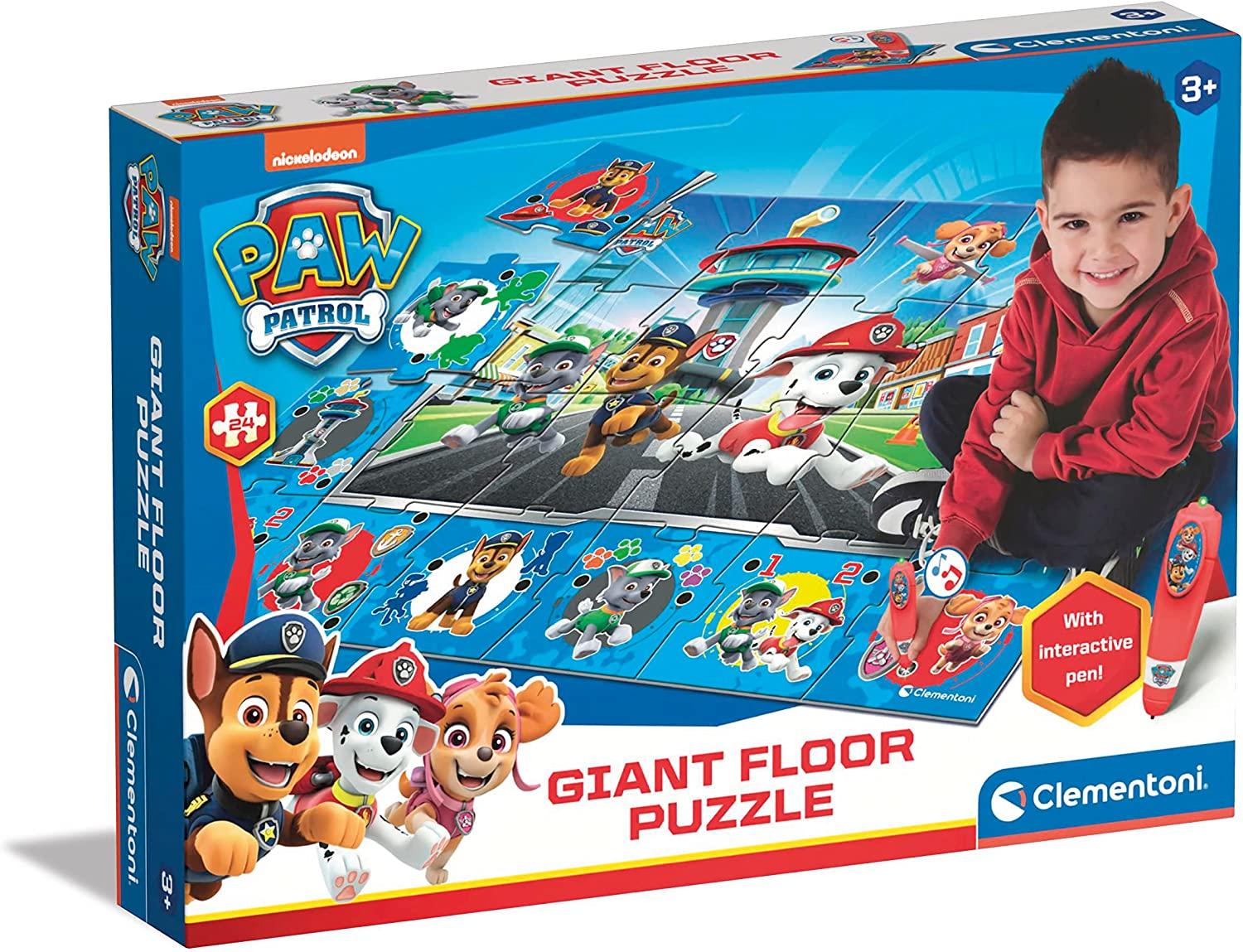Clementoni Paw Patrol Giant Interactive Floor Puzzle