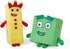Learning Resources Numberblocks Three and Four Playful Pals Soft Plush Toy