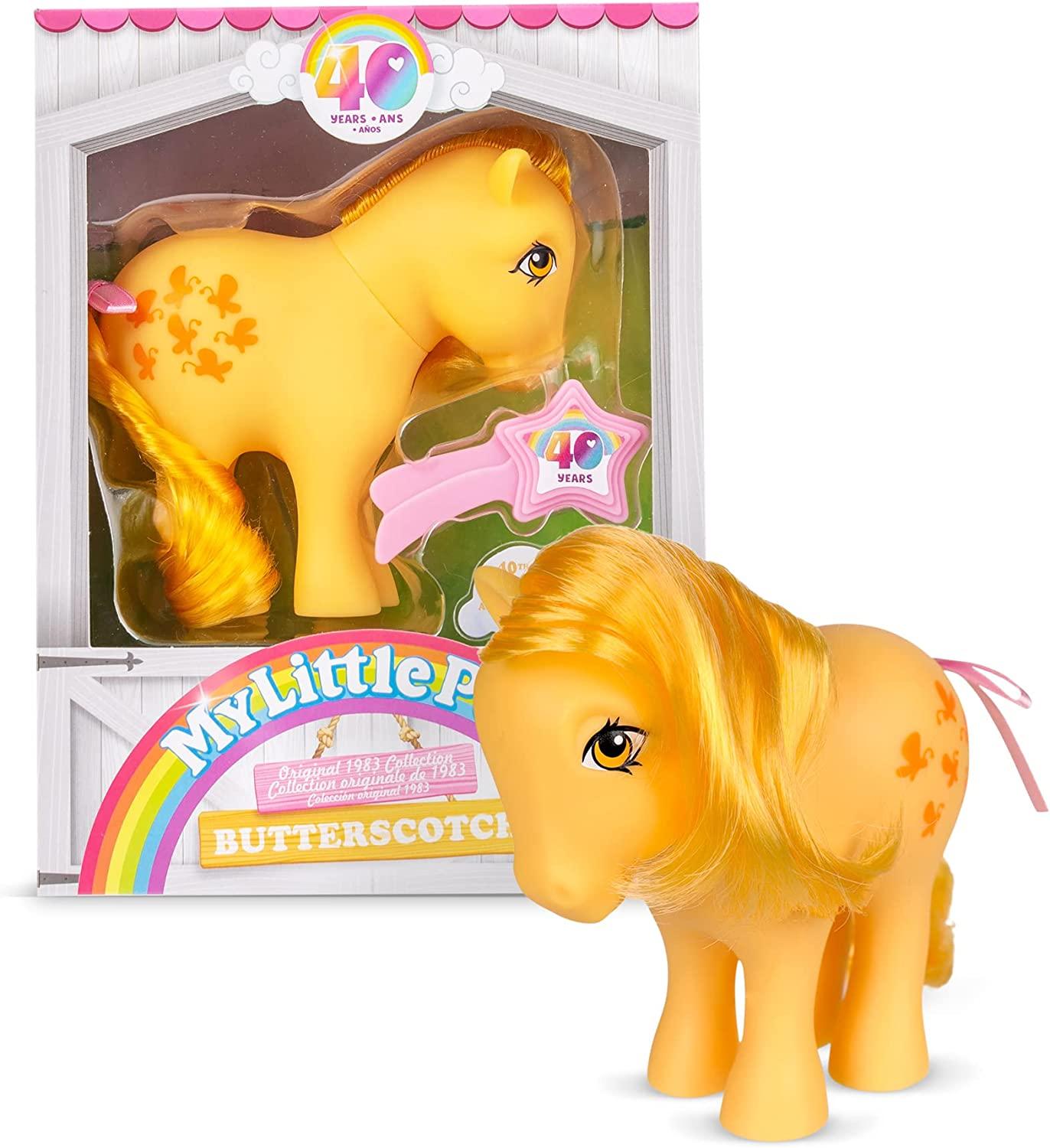 My Little Pony 40th BUTTERSCOTCH Classic Pony Figure