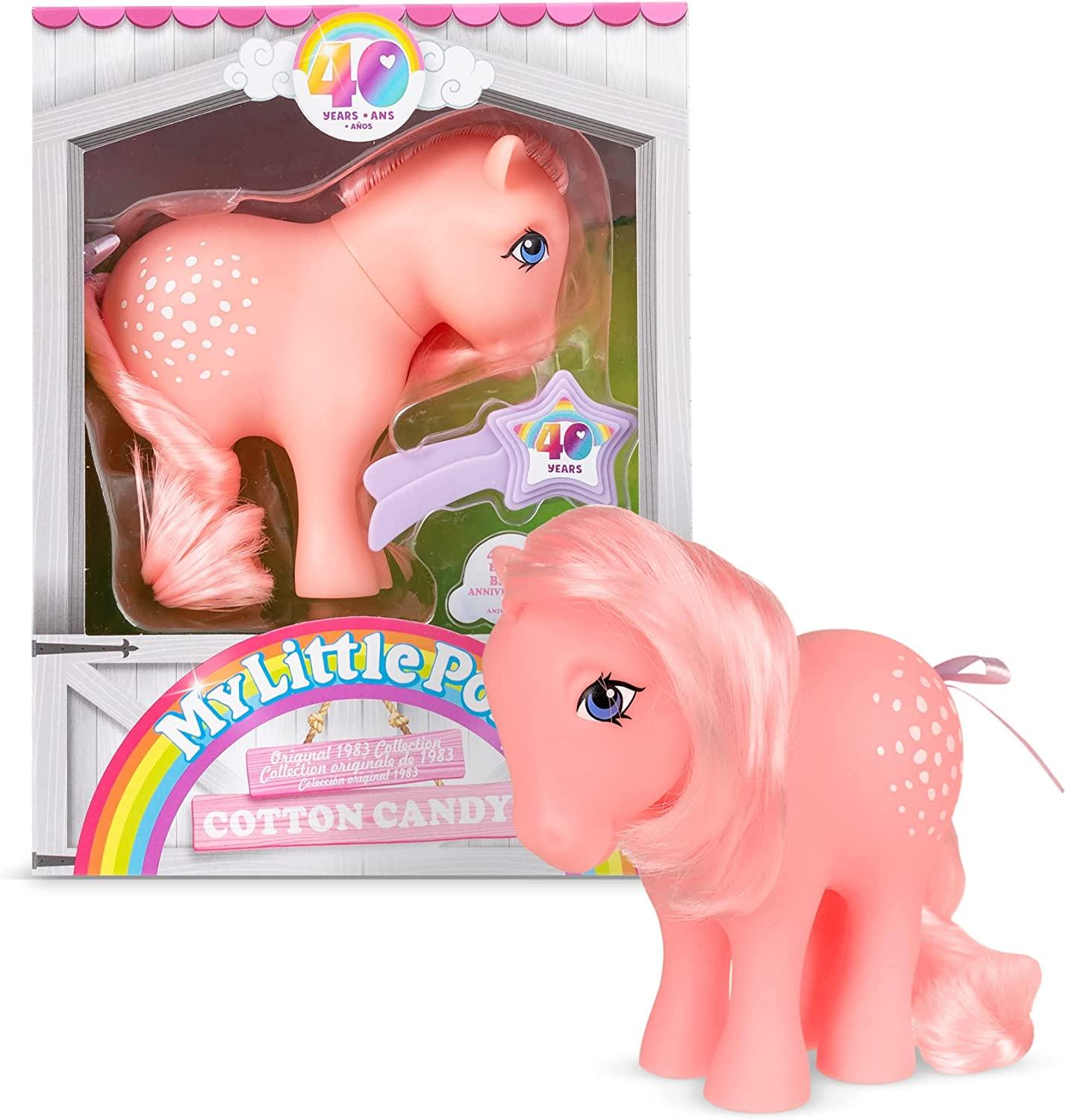 My Little Pony 40th COTTON CANDY Classic Pony Figure