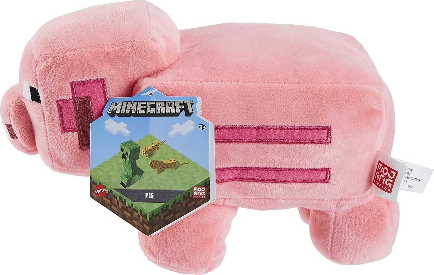 Minecraft PIG COCHON 8Inch Soft Plush Toy Collectible Gift