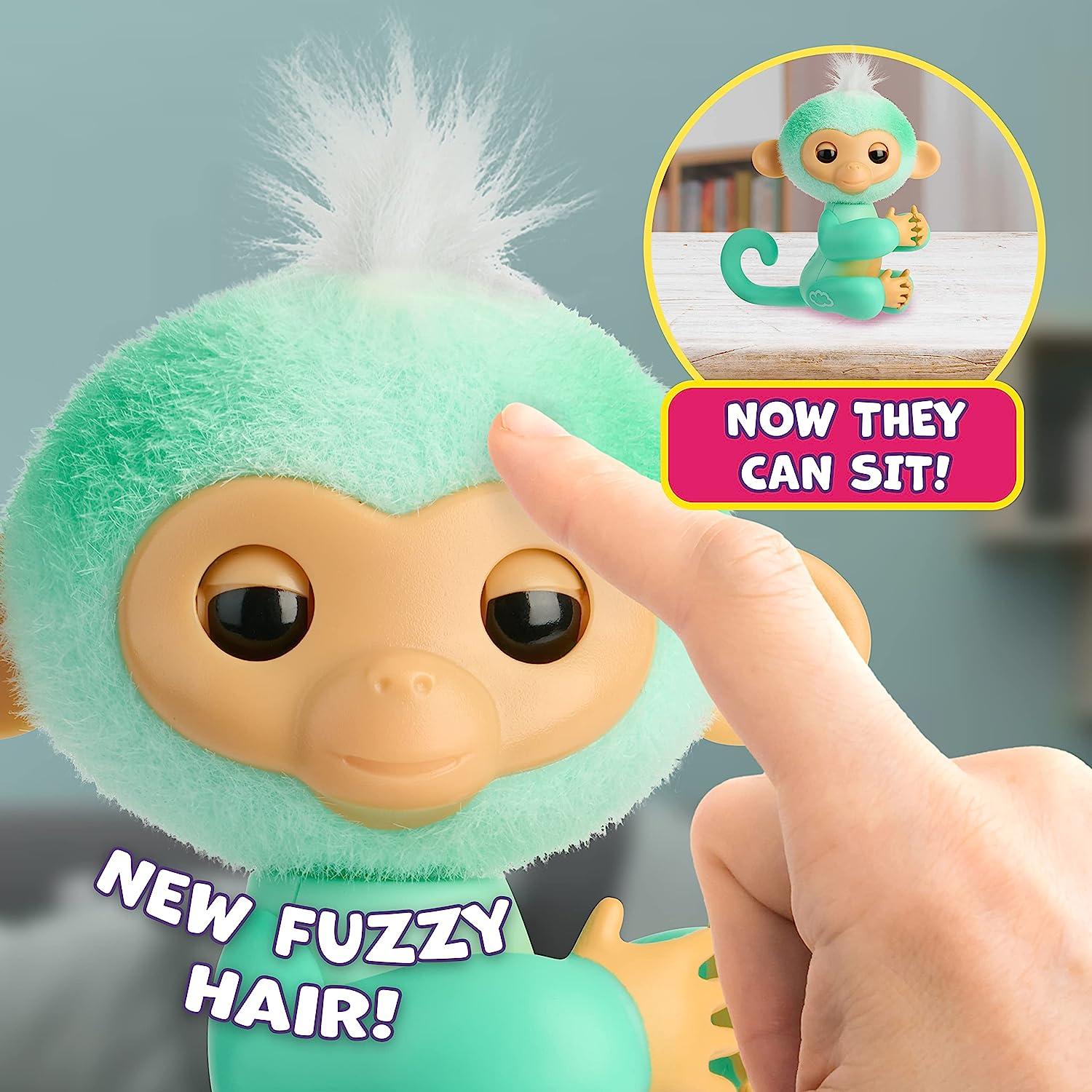 Fingerlings Interactive Baby Monkey TEAL AVA