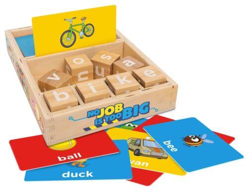 PAW Patrol Wooden Word Match and Spell Game