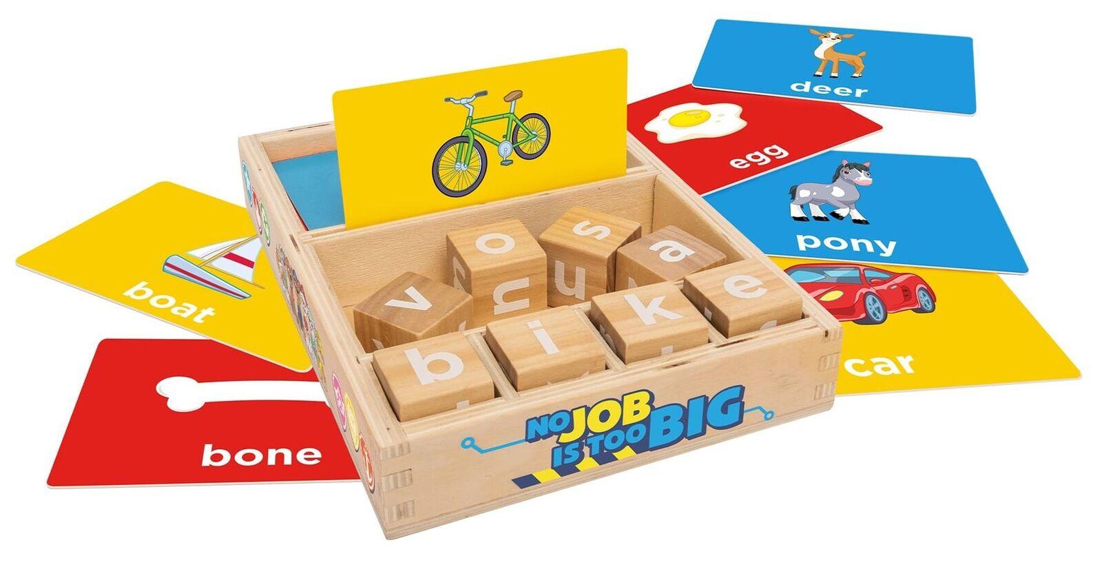 PAW Patrol Wooden Word Match and Spell Game