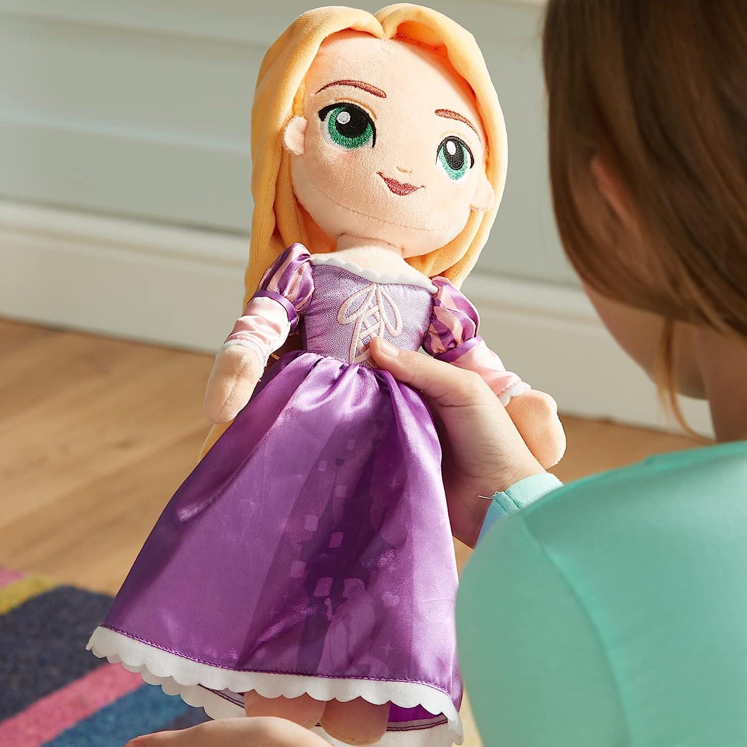 Disney Store Official Rapunzel Soft Toy Doll, Tangled, 32cm Soft Plush