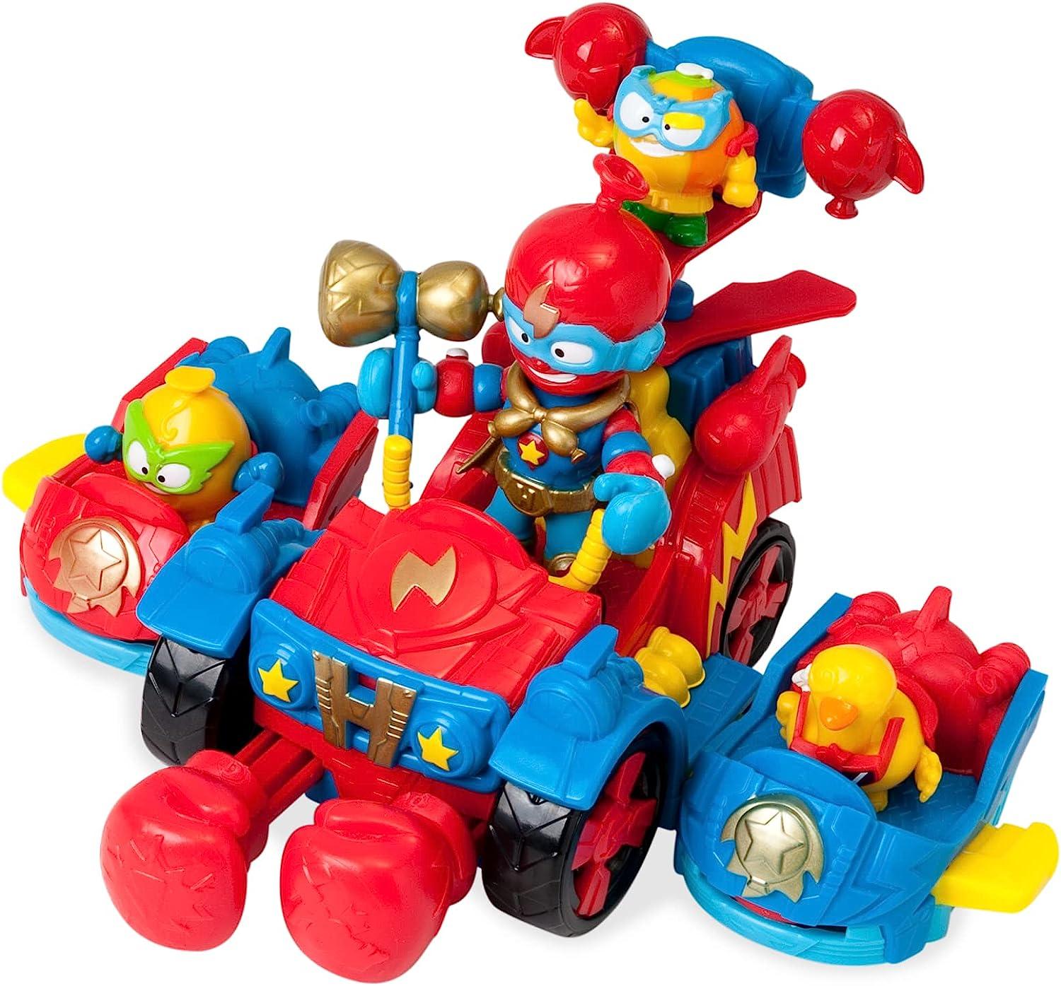 SUPERTHINGS Balloon Boxer Large Vehicle Plus Two Attachable Vehicles