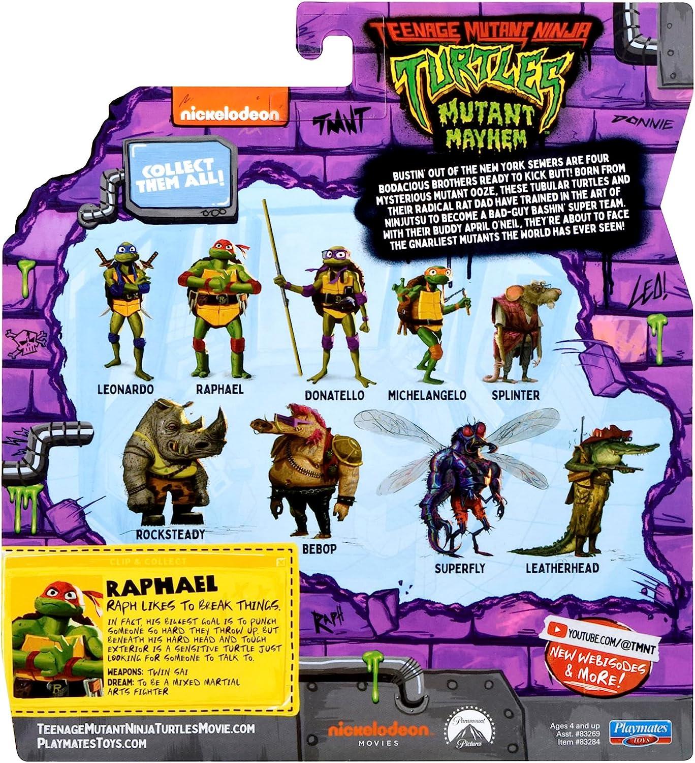 Teenage Mutant Ninja Turtles RAPHAEL Mutant Mayhem