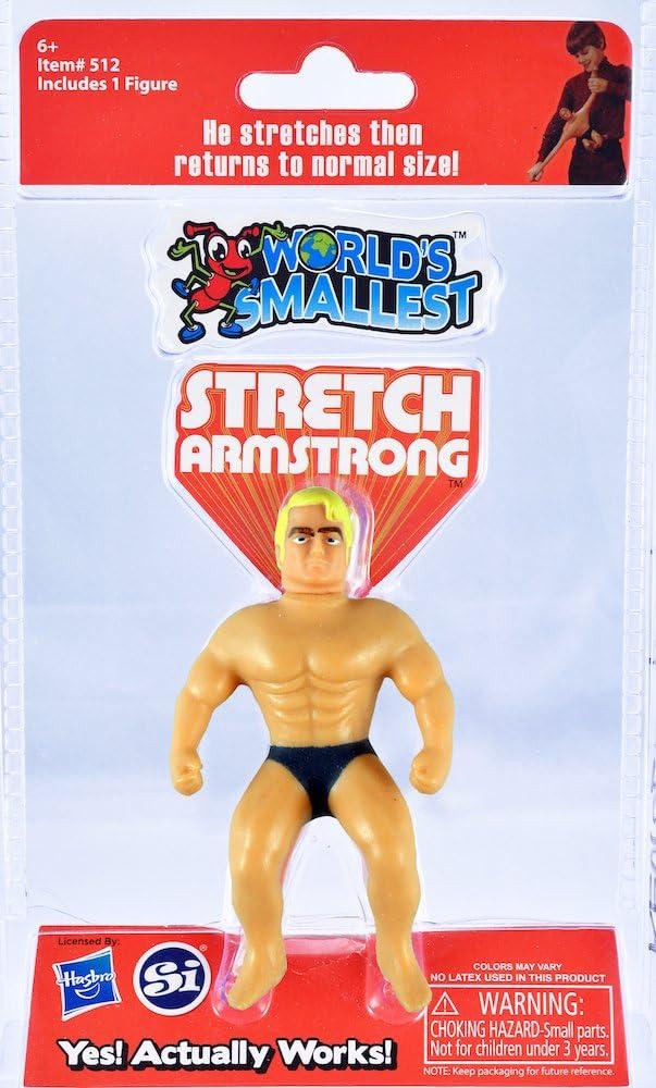 Worlds Smallest Rubber STRETCH ARMSTRONG