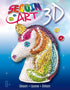 Sequin Art 3D UNICORN Craft Kit