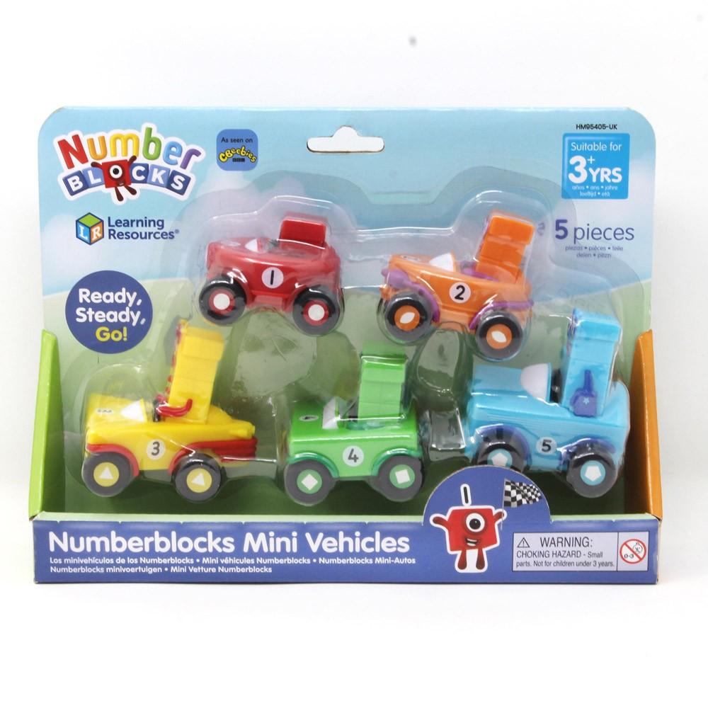Learning Resources Numberblocks Mini Vehicles Set 5 Car Pack
