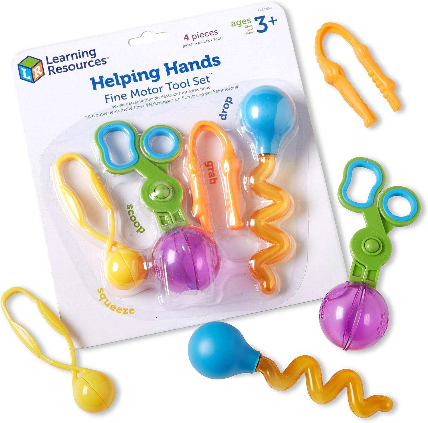 Learning Resources Helping Hands Fine Motor Tool Set Toy