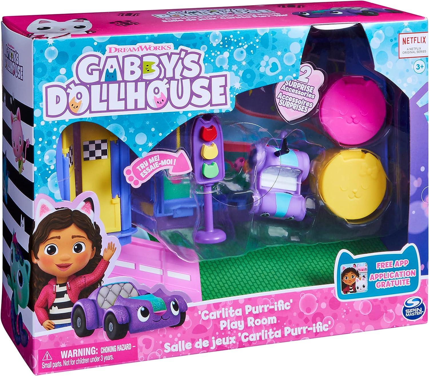 Gabby?s Dollhouse CARLITA PURR-IFIC Play Room