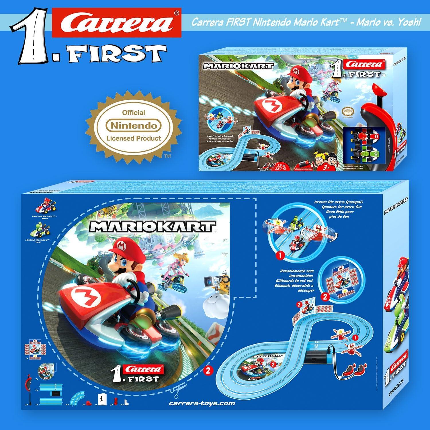 Carrera First Nintendo Mario Kart Race Track Set