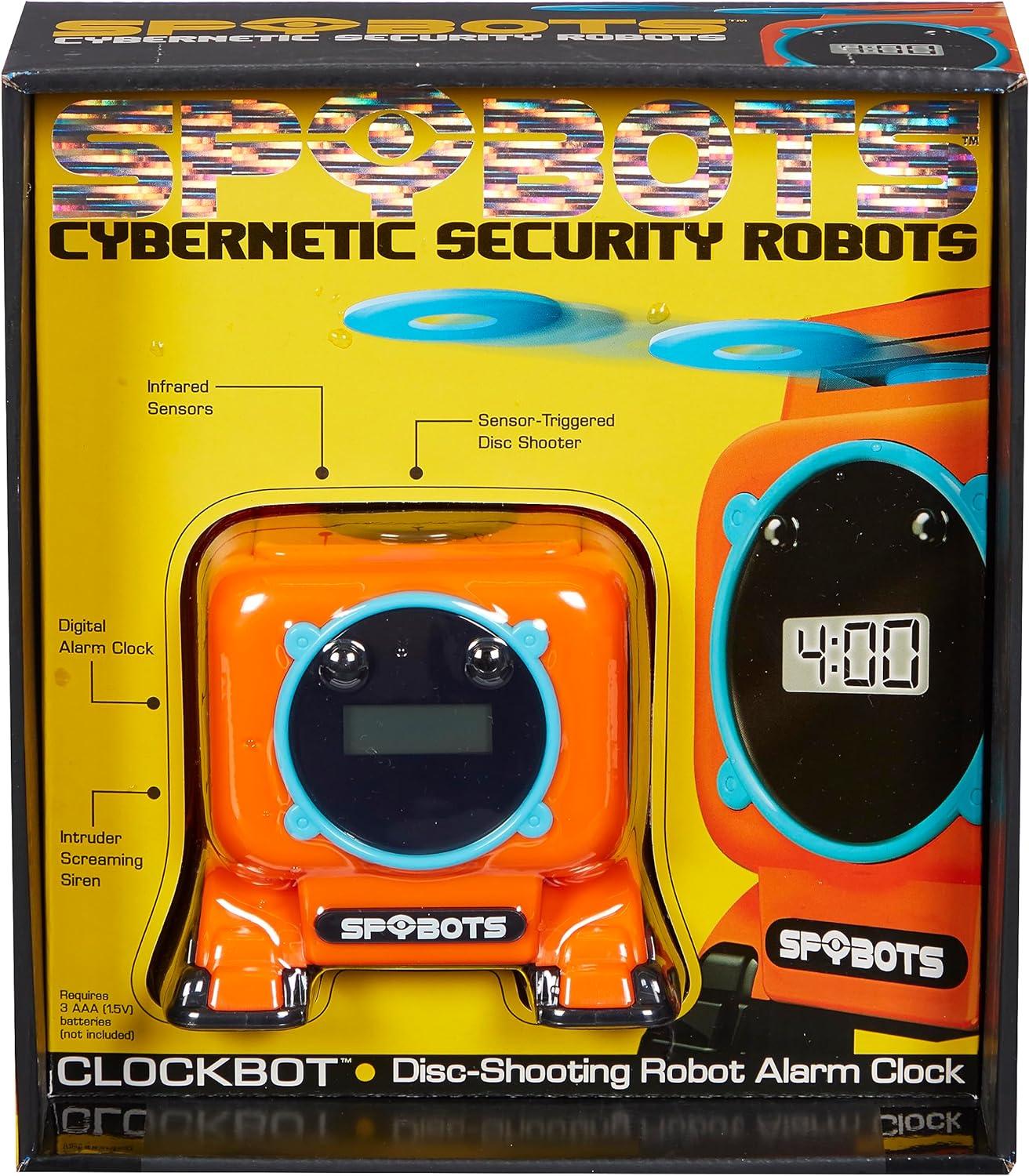 Spybots CLOCKBOT Cyber Security Robots