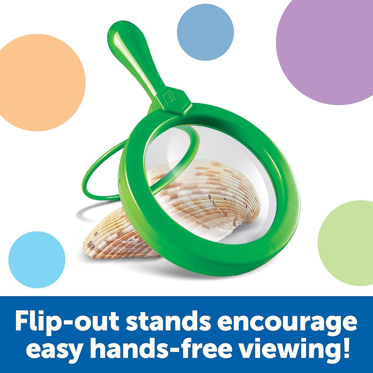 Learning Resources Jumbo Magnifiers 6 Pieces