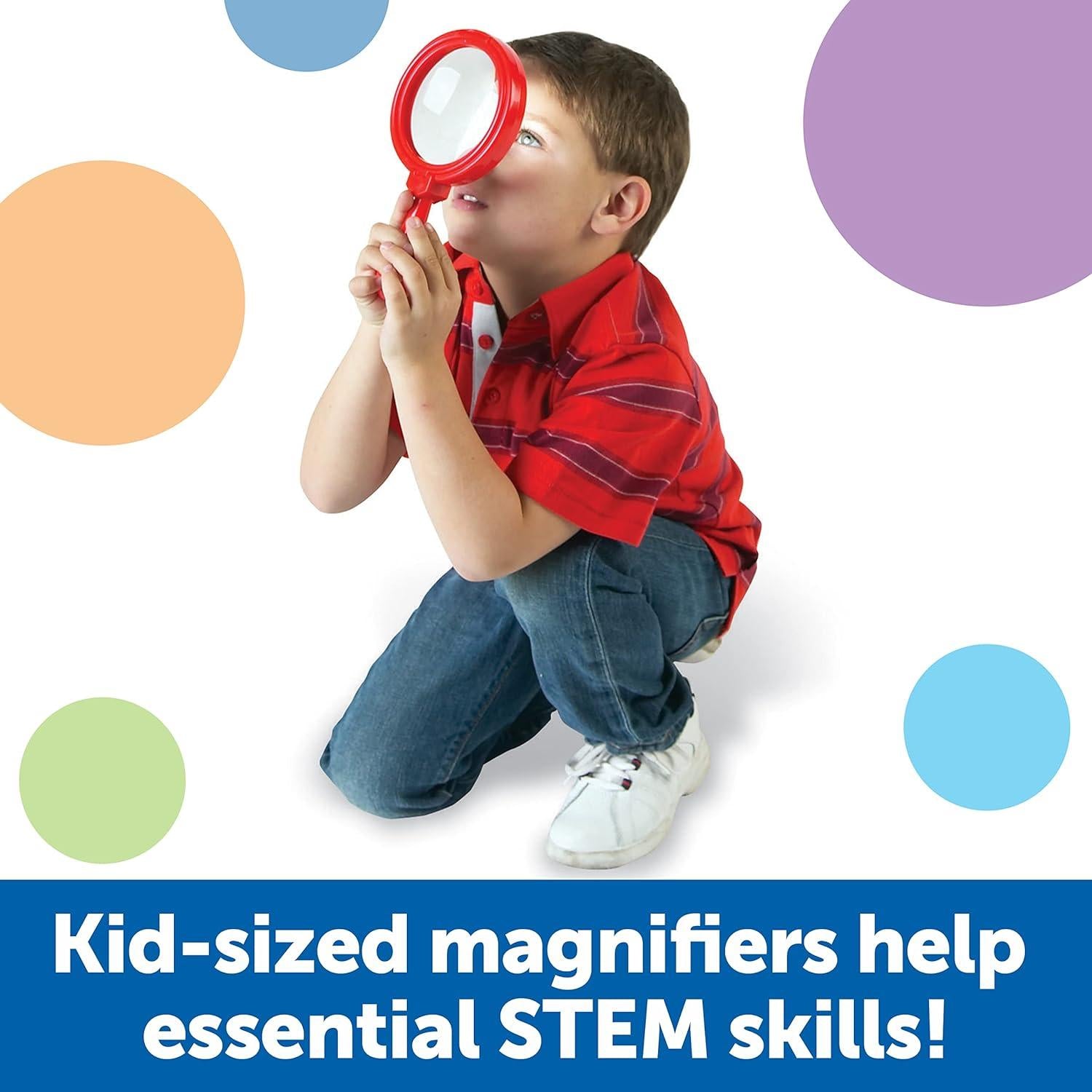 Learning Resources Jumbo Magnifiers 6 Pieces