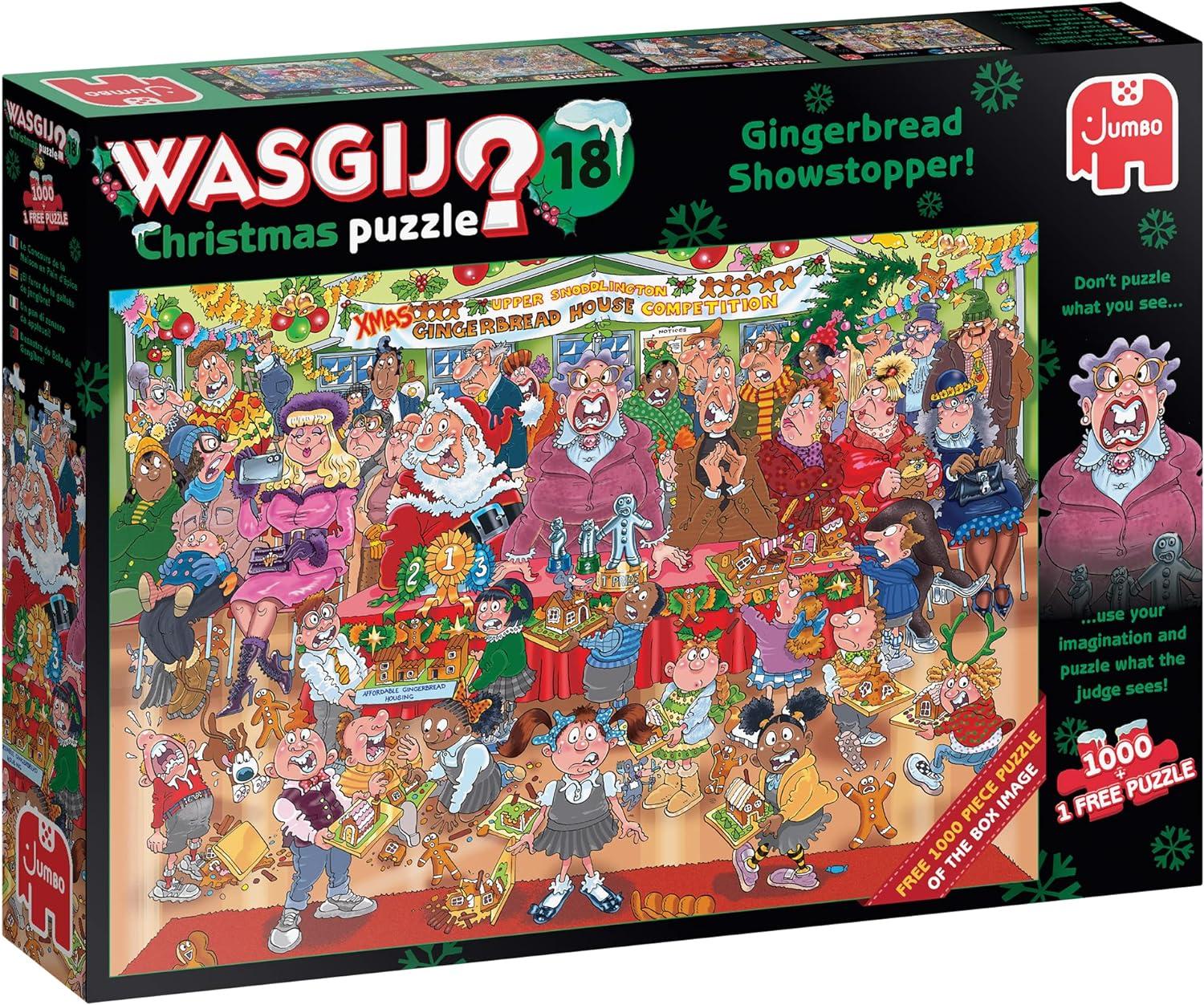 Jumbo Wasgij Christmas GINGERBREAD SHOWSTOPPER