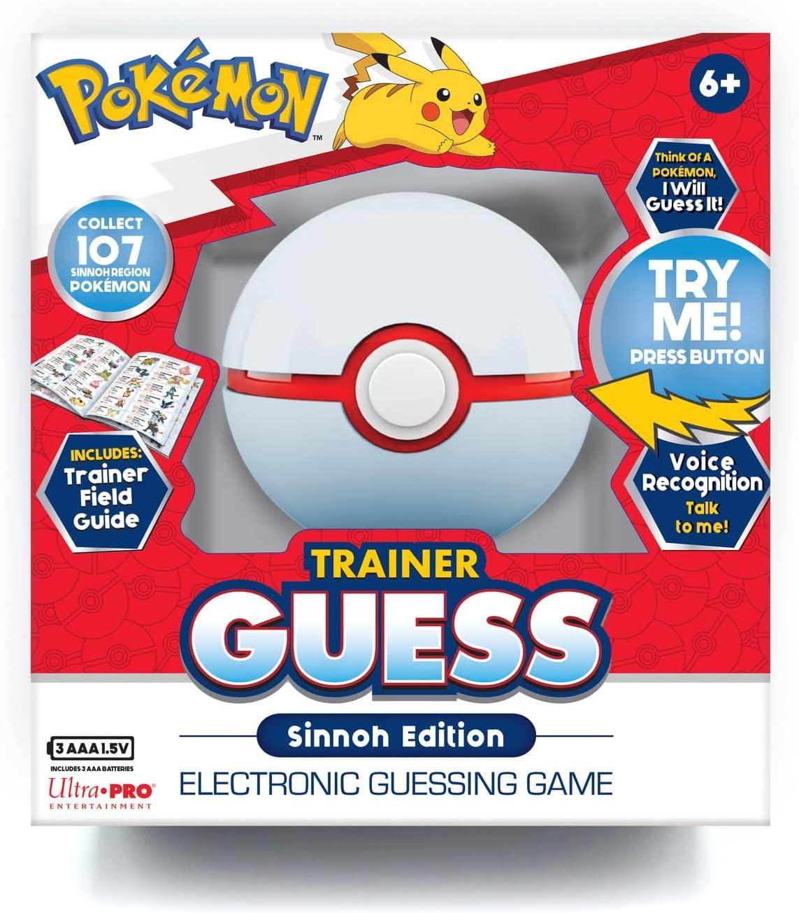 Pokemon Sinnoh Electronic Trainer Guess Board Game