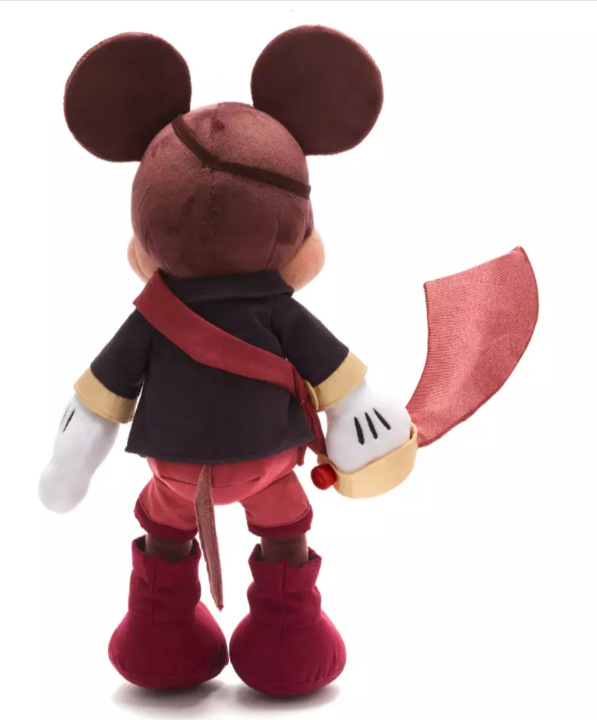 Disney Official Mickey Mouse Pirates of the Caribbean 34cm Soft Plush Toy