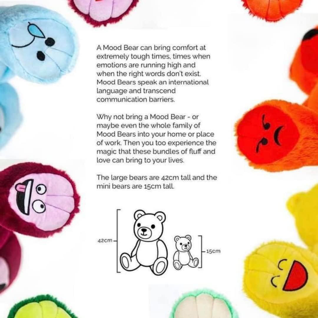 Mood Bears CALM BEAR Soft Plush Stuffed Animal Toy