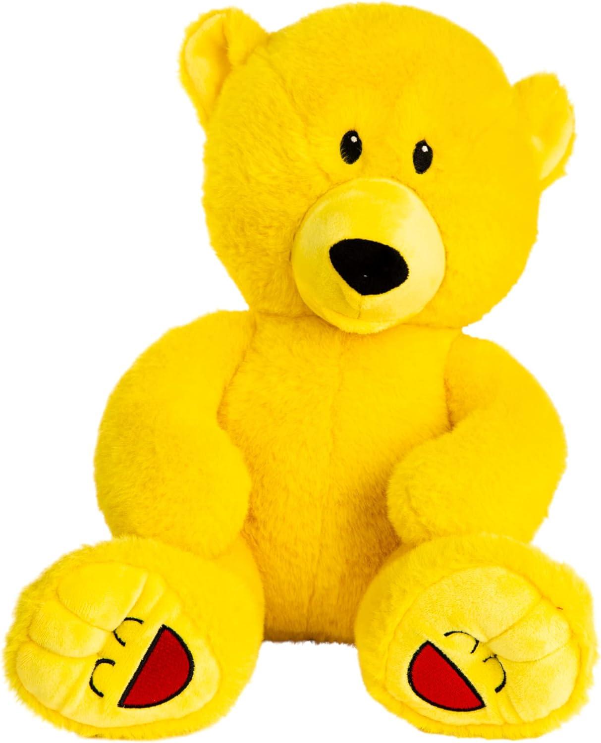Mood Bears LARGE HAPPY BEAR Soft Plush Stuffed Animal Toy
