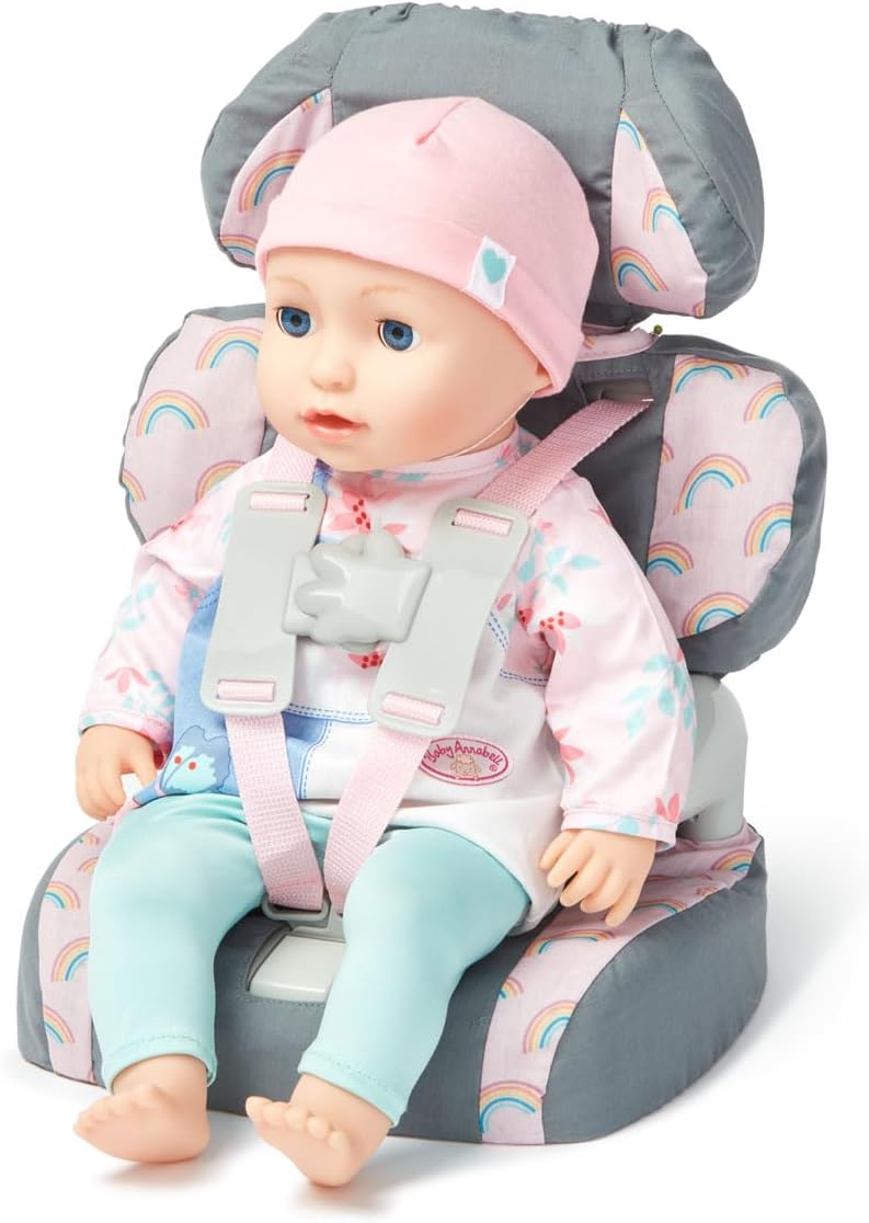 Casdon Grey Dolls Toy Car Booster Seat
