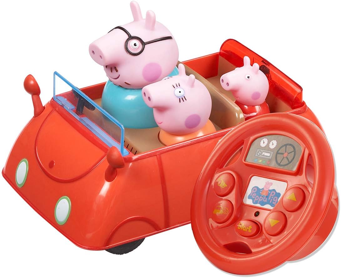Peppa Pig Drive & Steer remote Control Red Car