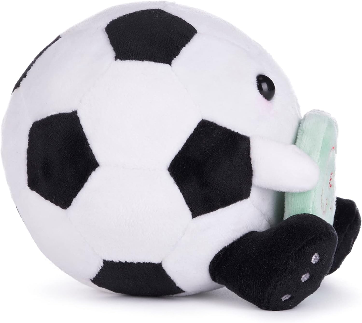 Posh Paws Swizzels Love Hearts 13cm Frankie The Football Greatest of All Time Soft Plush