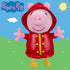 Peppa Pig Red Coat Rainy Days Soft Plush Toy