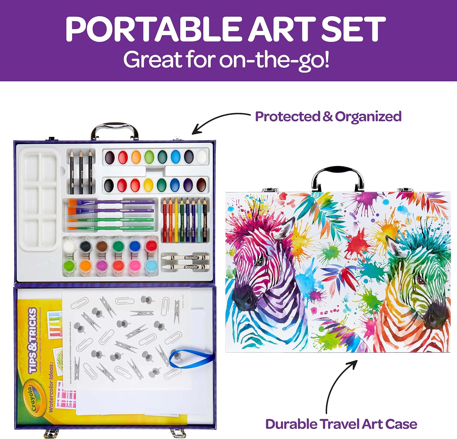 Crayola Table Top Easel & Paint Set