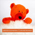 Mood Bears LARGE ANGRY TEDDY Bear Soft Plush Toy