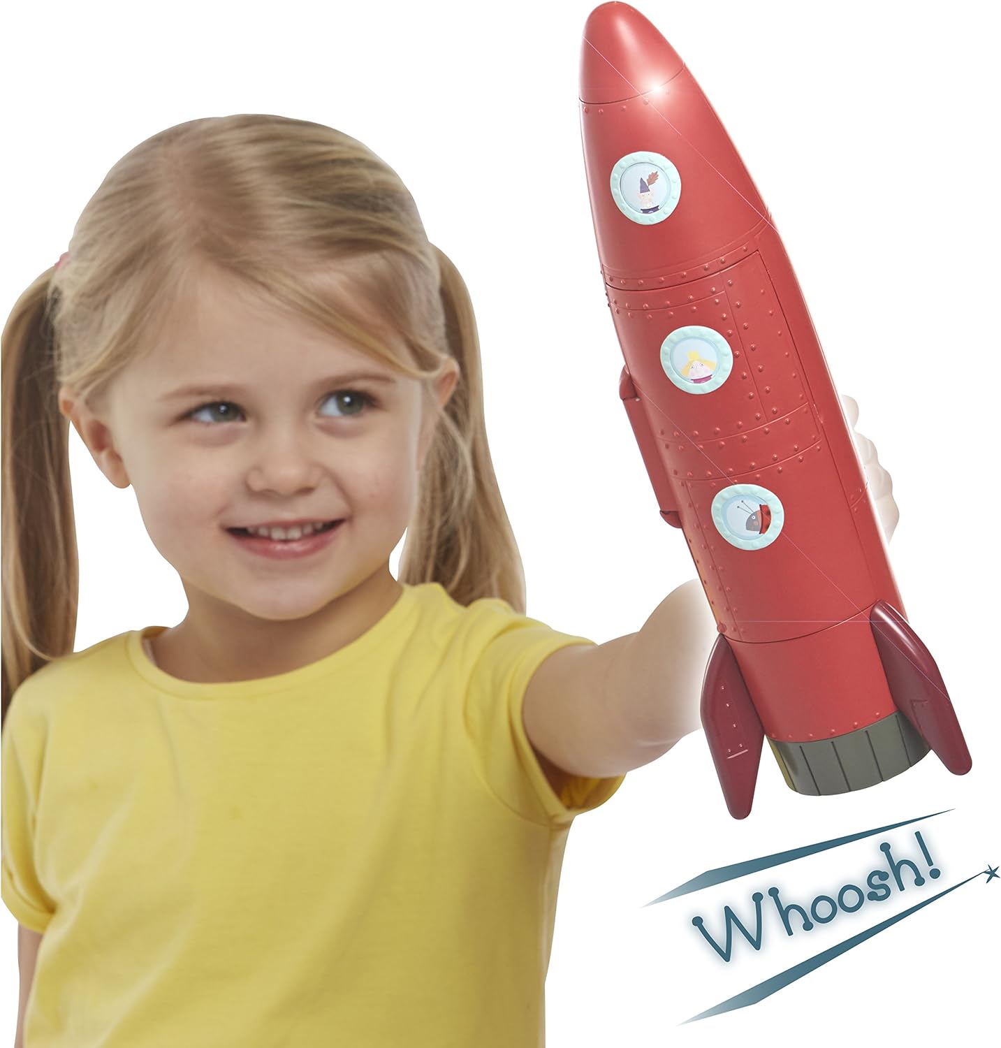 Ben & Holly Electronic Lights and Sounds Elf Rocket Playset Includes Ben Elf
