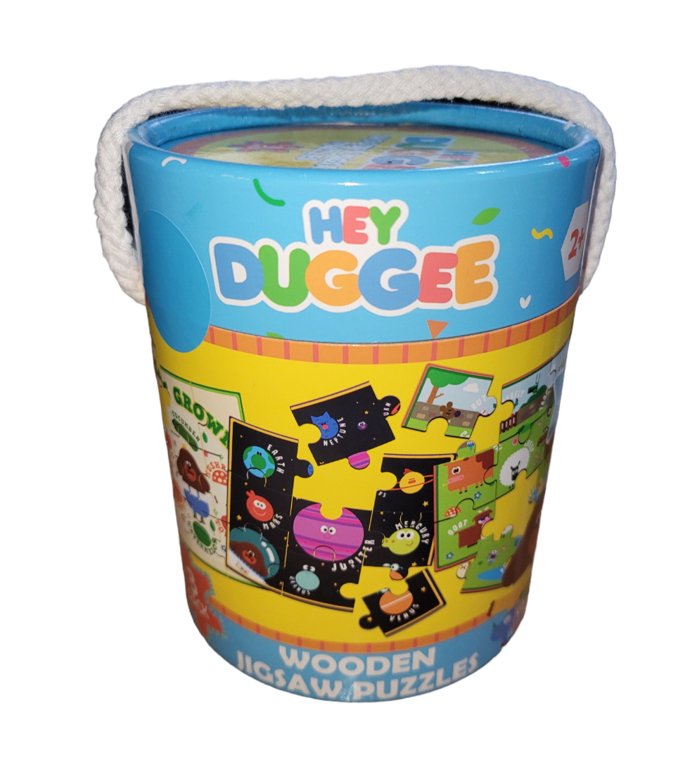 Hey Duggee Wooden Jigsaw Puzzle 3 Pack