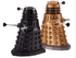 Doctor Who History Of The Daleks #16 & #17 Black & Gold New Series Figure Set