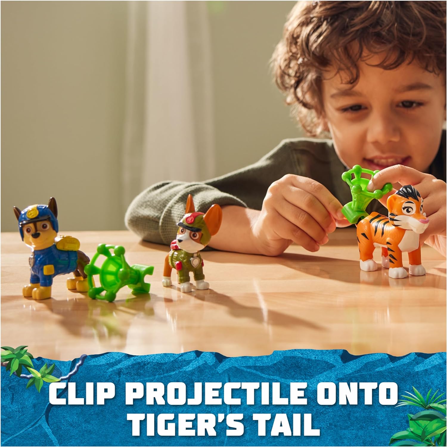 Paw Patrol Jungle Pups Chase, Tracker & Tiger Action Figures
