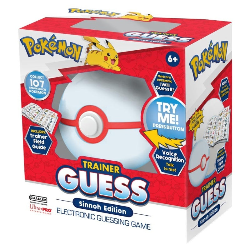 Pokemon Sinnoh Electronic Trainer Guess Board Game