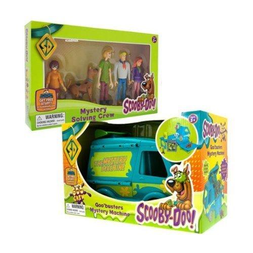 Scooby Doo Goo Mystery Machine & Mystery Solving Crew 5 Articulated Figure Pack