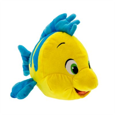 Disney Store Official LARGE FLOUNDER 34.5cm Soft Plush Toy