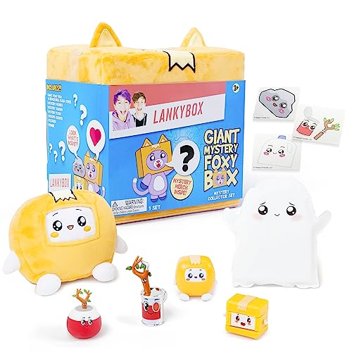LankyBox Giant Foxy Mystery Box Foxy Mystery Box with 10 Exciting Toys
