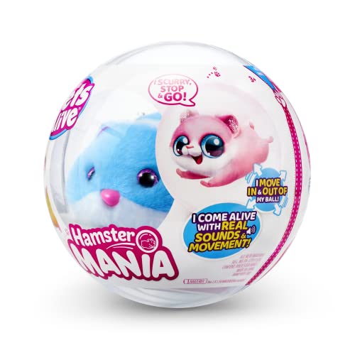 ZURU Pets Alive Hamstermania BLUE HAMSTER Electronic Pet
