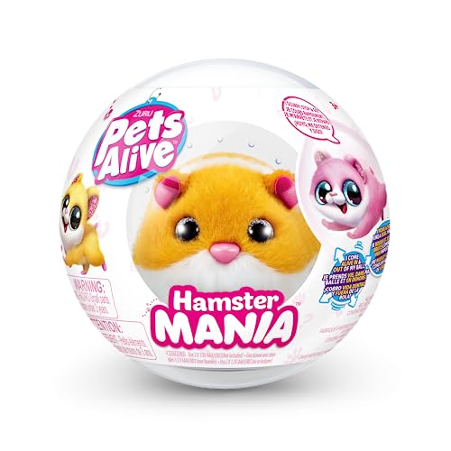 ZURU Pets Alive Hamstermania ORANGE HAMSTER Electronic Pet