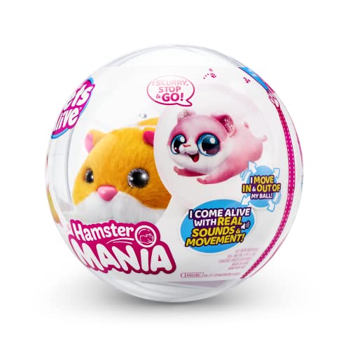 ZURU Pets Alive Hamstermania ORANGE HAMSTER Electronic Pet