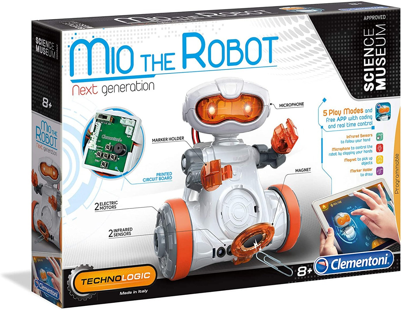 Clementoni Science Museum Mio The Robot STEM - English Version